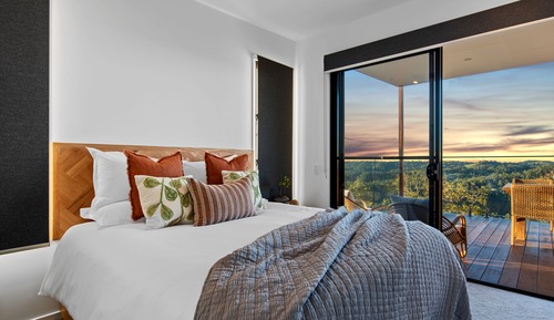 Deluxe-Ferienhütte, 3 Schlafzimmer, Bergblick