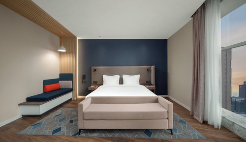 Zimmer, 1 King-Bett, barrierefrei