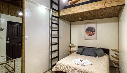 Economy-Ferienhütte, 1 Schlafzimmer, Nichtraucher, Erdgeschoss