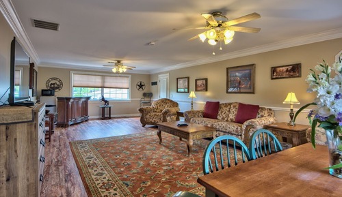 Familien-Suite, 2 Schlafzimmer, Balkon, Blick auf die Anlage