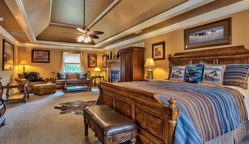 Deluxe-Zimmer, 1 King-Bett, Kamin