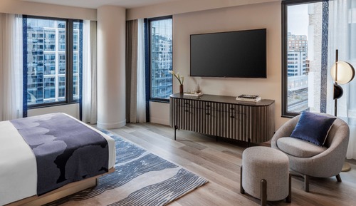 Premium-Zimmer, 1 King-Bett (Hearing)