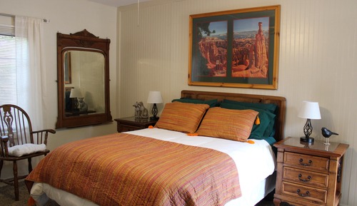 Zimmer, 1 Queen-Bett, Gartenblick