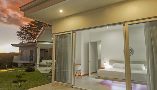 Luxury-Villa, 1 King-Bett, Meerblick, Poolseite