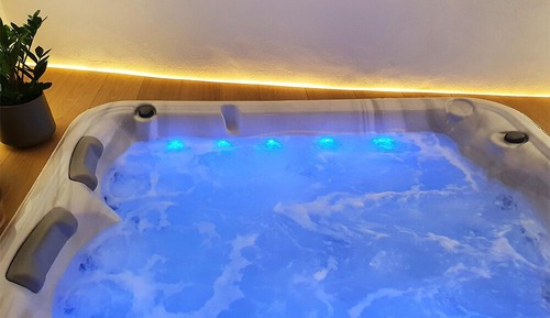Luxury-Doppelzimmer, 1 King-Bett, Whirlpool