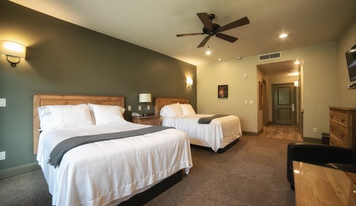 Premium-Zimmer, 2 Queen-Betten, Terrasse