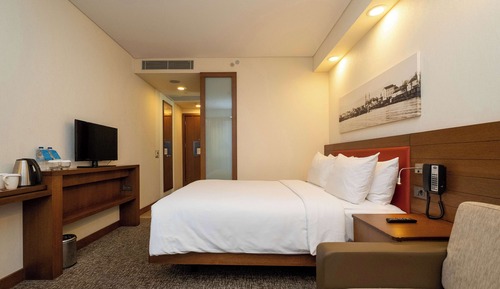 Zimmer, 1 Queen-Bett, Raucher, Kühlschrank