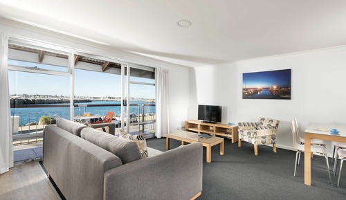 Apartment, 1 Schlafzimmer, eingeschränkter Meerblick