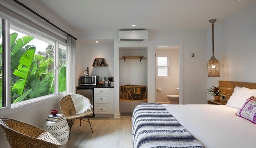 Deluxe-Zimmer, Kamin, Meerblick (Upstairs)