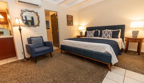 Suite, 1 King-Bett, Poolblick