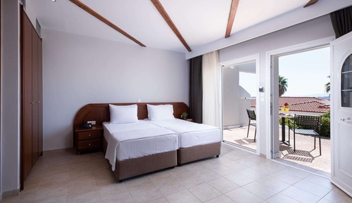 Familienzimmer, Gartenblick