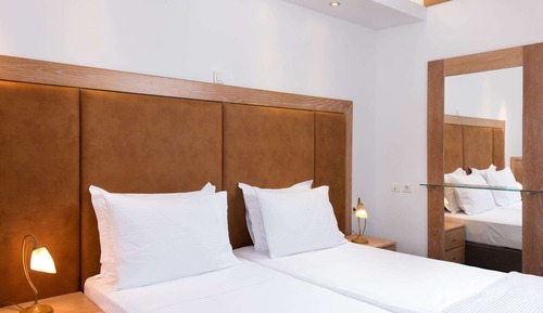 Standard-Doppel- oder -Zweibettzimmer, Gartenblick