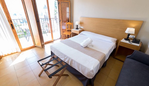 Doppelzimmer, Terrasse