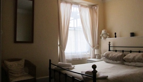 Basic-Doppelzimmer, mit Bad, Stadtblick