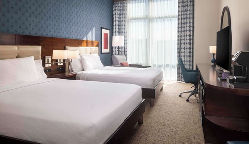 Zimmer, 2 Queen-Betten