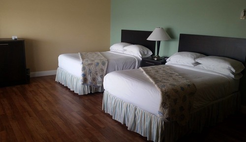 Signature-Zimmer, 2 Doppelbetten, Terrasse, Buchtblick