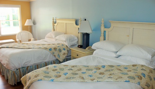 Standardzimmer, 2 Doppelbetten