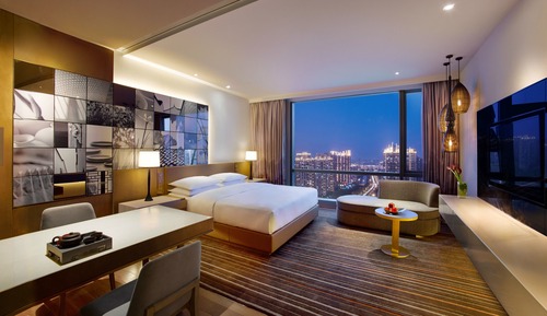 Zimmer, 1 King-Bett (Club Access)