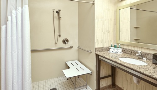 Standardzimmer, 1 King-Bett, barrierearme Badewanne (Communications)