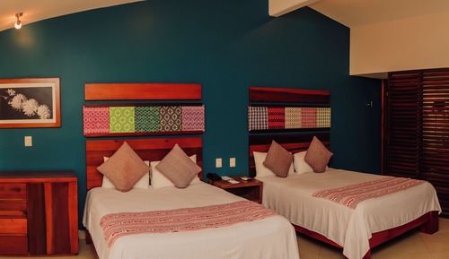 Junior-Zimmer, 2 Queen-Betten