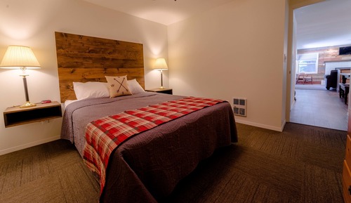 Familien-Ferienhütte, 2 Schlafzimmer, Terrasse