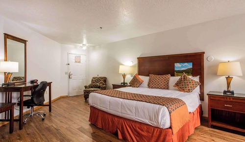 Zimmer, 1 King-Bett, barrierefrei, Nichtraucher (Mobility, Tub W/grab Bars)