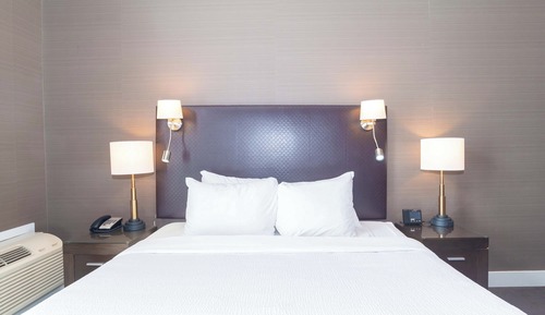 Standardzimmer, 1 King-Bett, Stadtblick
