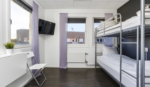 Economy-Zweibettzimmer, Gemeinschaftsbad