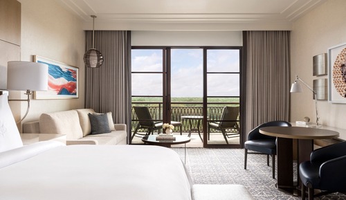 Zimmer, 1 King-Bett und Schlafsofa, Seeblick