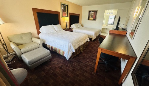 Standardzimmer, 2 Doppelbetten, Raucher