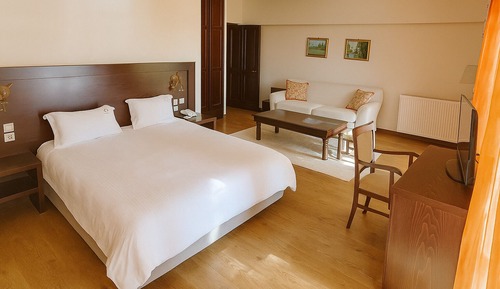 Executive-Suite, Balkon, Bergblick