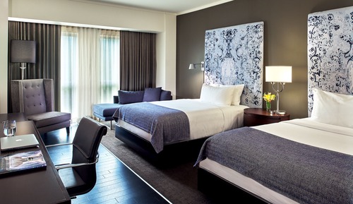 Standardzimmer, 2 Doppelbetten