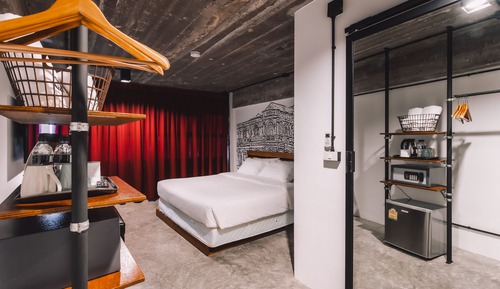 Superior-Doppelzimmer, 1 King-Bett, Nichtraucher, Stadtblick