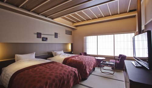Traditional-Zweibettzimmer, 2 Einzelbetten, Nichtraucher (KAROI -Adult Only, with Open Air Bath)