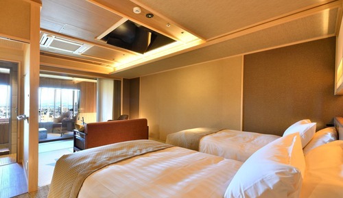 Traditional-Suite, Mehrere Betten, Nichtraucher (KAROI with Open Air bath)