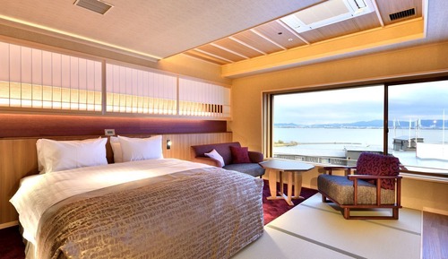 Traditional-Zimmer, 1 King-Bett, Nichtraucher (KAROI with Open Air bath)