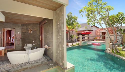 Villa, 2 Schlafzimmer, eigener Pool