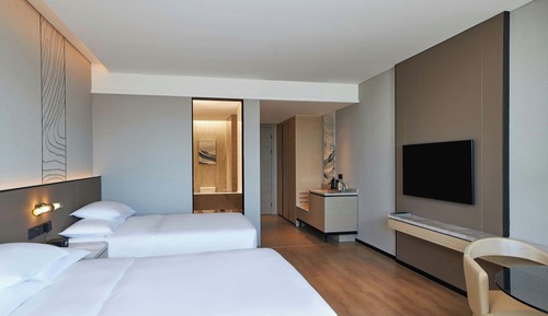 Executive-Zimmer, 2 Doppelbetten