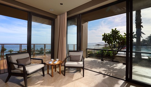 Suite, 1 King-Bett und Schlafsofa, Nichtraucher, Balkon (Oceanfront)