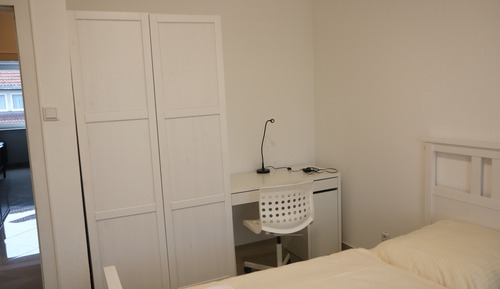 Business-Apartment, Stadtblick