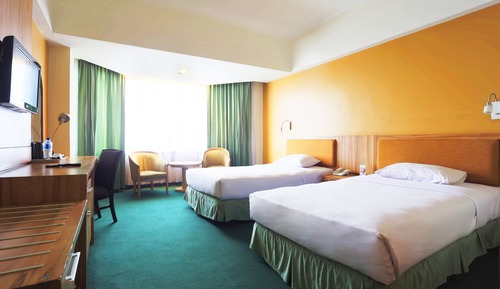 Deluxe-Zweibettzimmer, 1 Einzelbett, barrierefrei