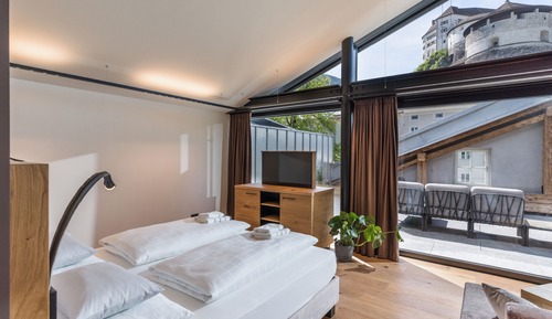 Deluxe-Studiosuite, 1 Schlafzimmer, Nichtraucher, Sauna
