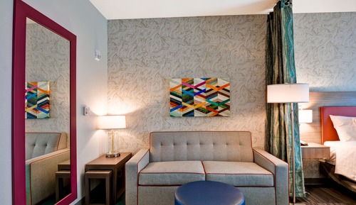 Studio, 2 Queen-Betten, barrierefrei (Hearing)