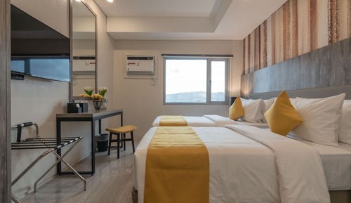 Executive-Doppel- oder -Zweibettzimmer