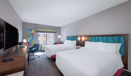 Standardzimmer, 2 Queen-Betten, Kühlschrank