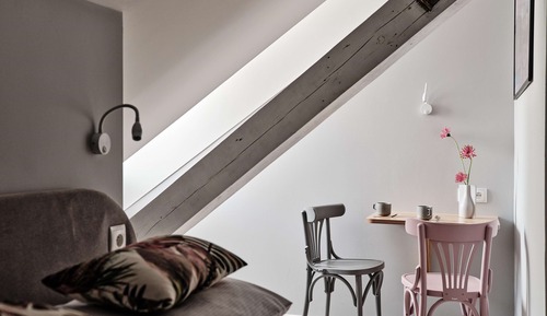 Economy-Doppelzimmer (vaulted ceiling)