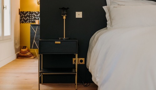 Deluxe-Doppelzimmer, mit Bad, Gartenblick (Les artistes)