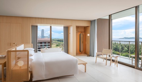 Deluxe-Studiosuite, 1 Queen-Bett, Balkon, Meerblick