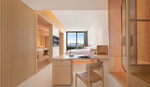 Deluxe-Zimmer, 1 Queen-Bett, Meerblick