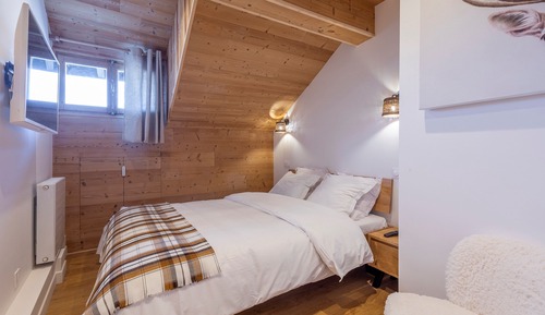 Comfort-Apartment, mit Bad, Bergblick (Le Passon)